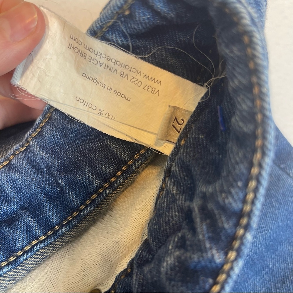Women’s Victoria Beckham Straight Leg Jeans Size‎ 27 *J0177 - Picture 7 of 10